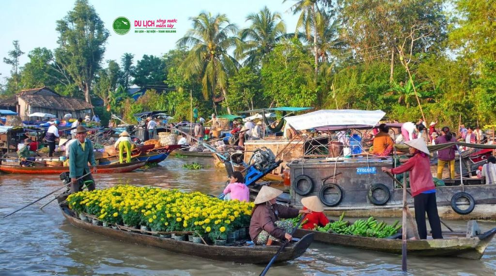 tour chợ nổi cái bè